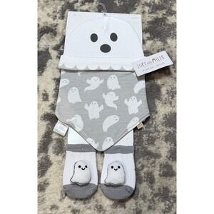 Zoey & Miles Unisex Baby Ghost Theme Halloween Set (NWT) 0-12 Months )